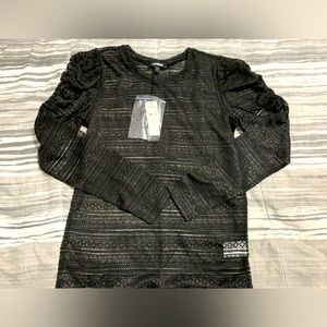 Express, NWT, sheer size medium, long sleeve